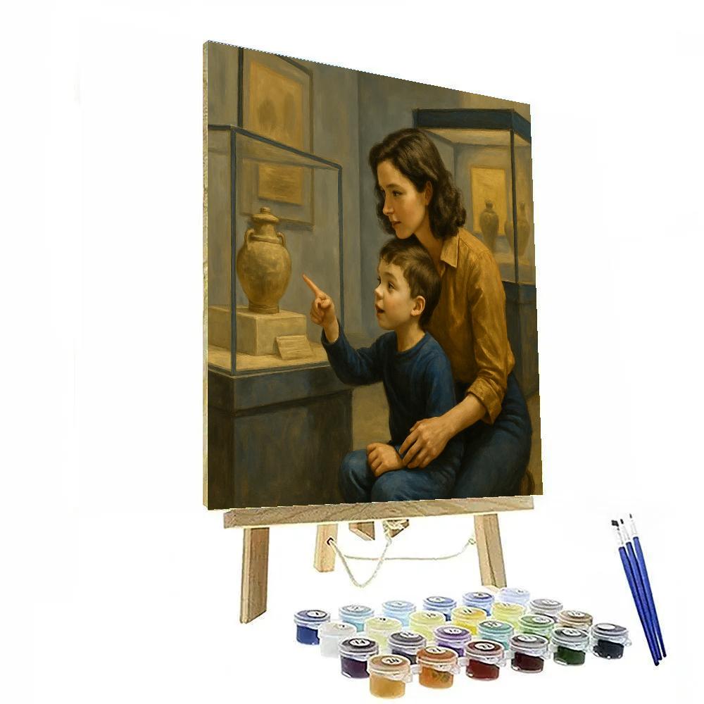 Museum Curious Hands paint by number