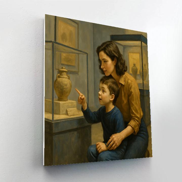 Museum Curious Hands paint by number