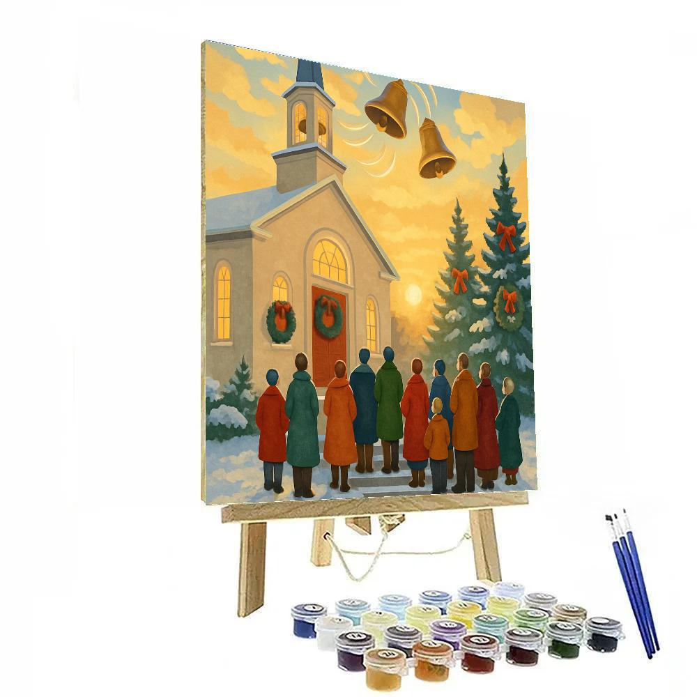 Bells At Dawn paint by number