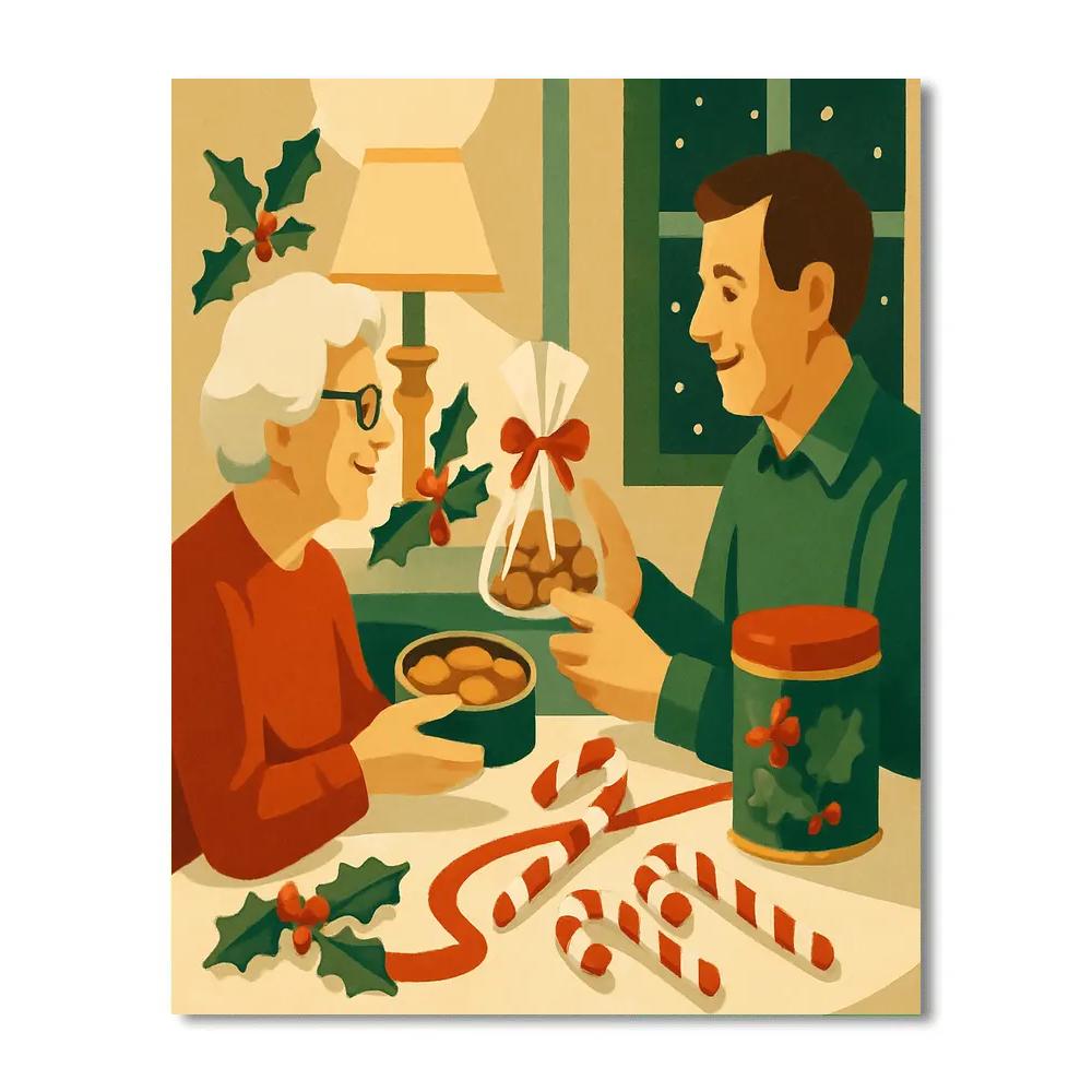 Peppermint Exchange Numbered painting kits