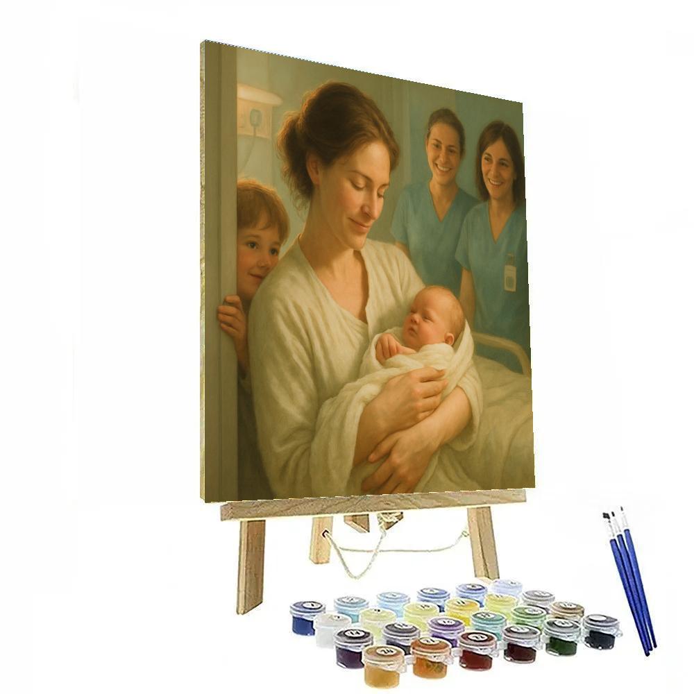 Quiet Hospital Celebration painting number kit