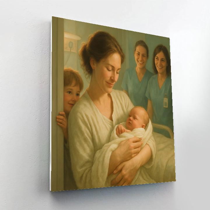 Quiet Hospital Celebration painting number kit