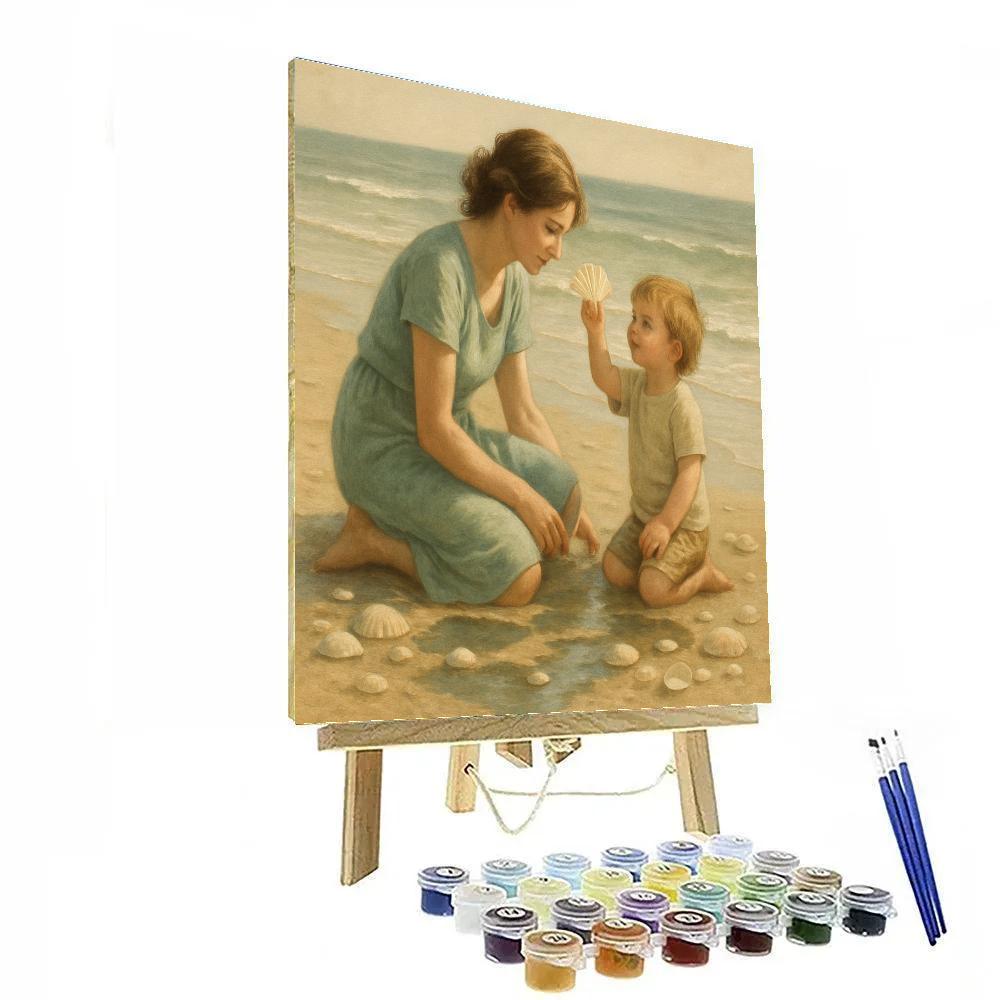 Seashell Collection Moment paint by number