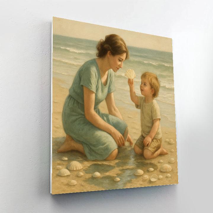 Seashell Collection Moment paint by number