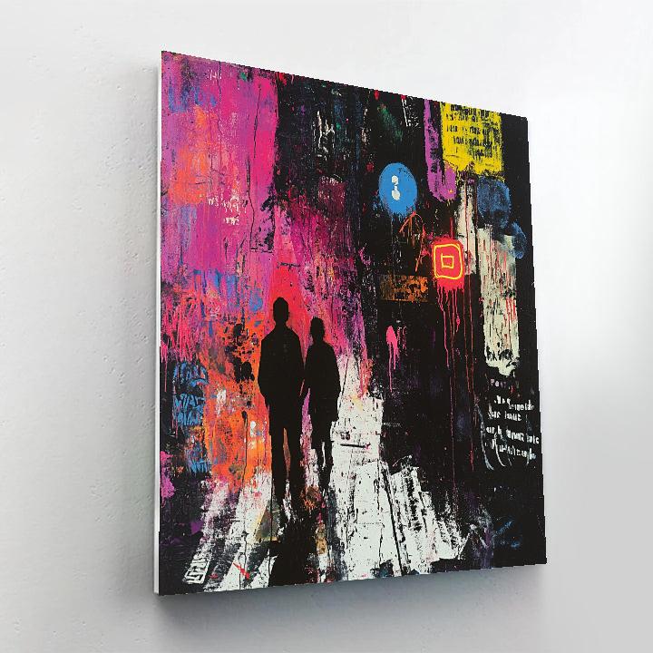 Jean-Michel Basquiat Inspired Urban Mythmakers Numbered painting kits