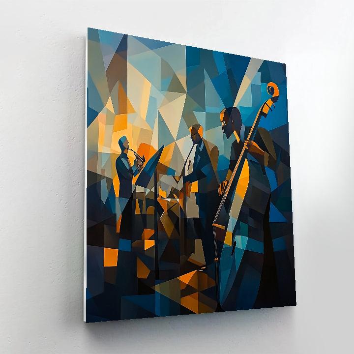 Picasso Inspired Jazz Night DIY paint by numbers