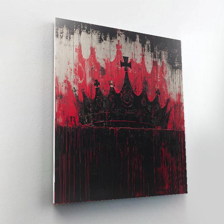 Jean-Michel Basquiat Inspired Echoes Of Power painting number kit