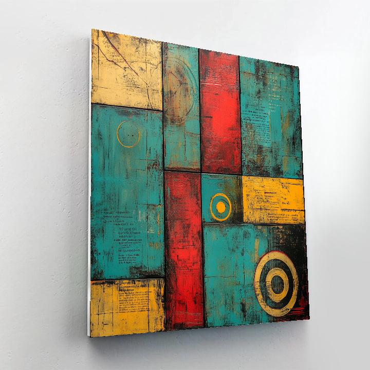 Jean-Michel Basquiat Inspired Memory Fragments Paint by numbers kits