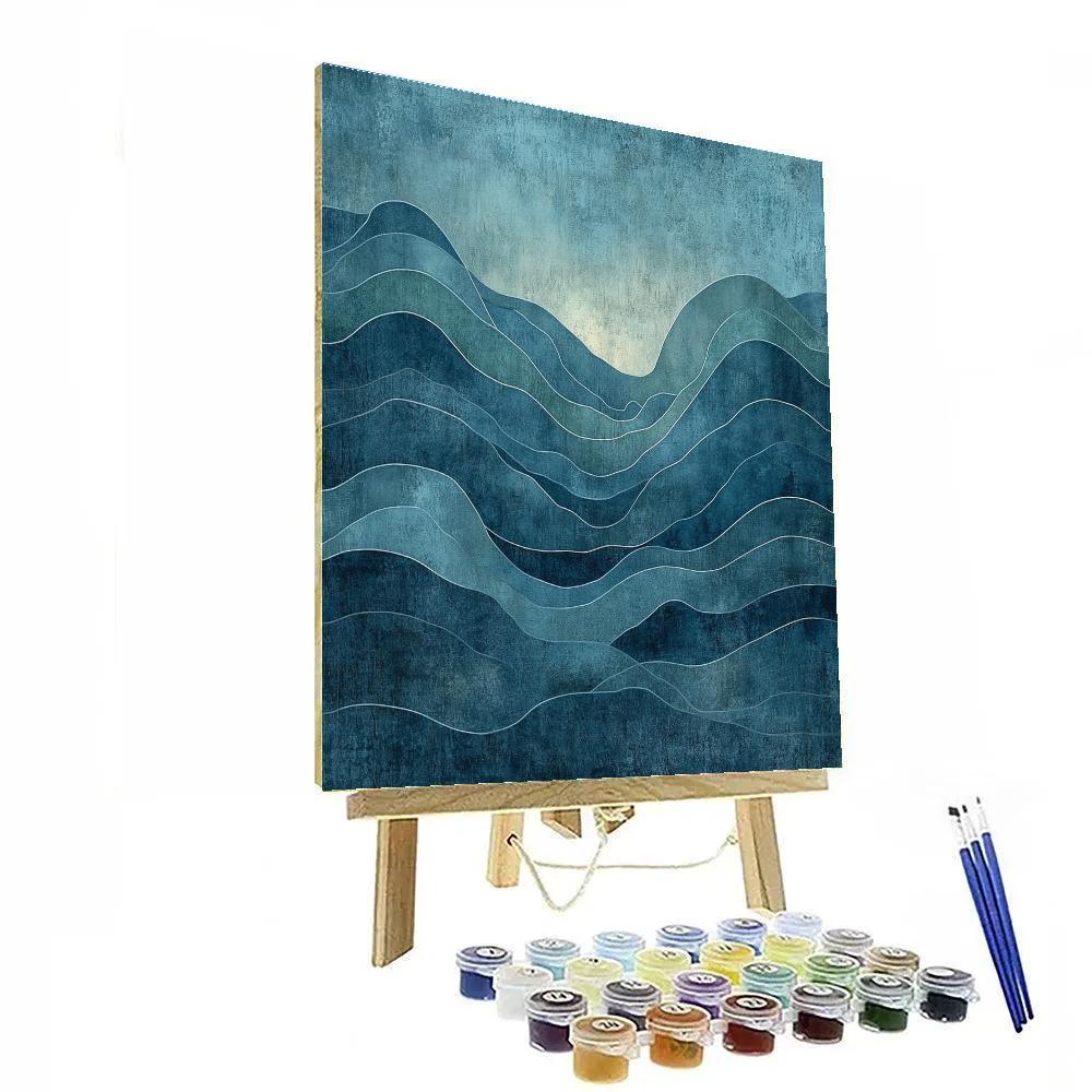 Max Ernst Inspired Aurora Atlas Numbered painting kits