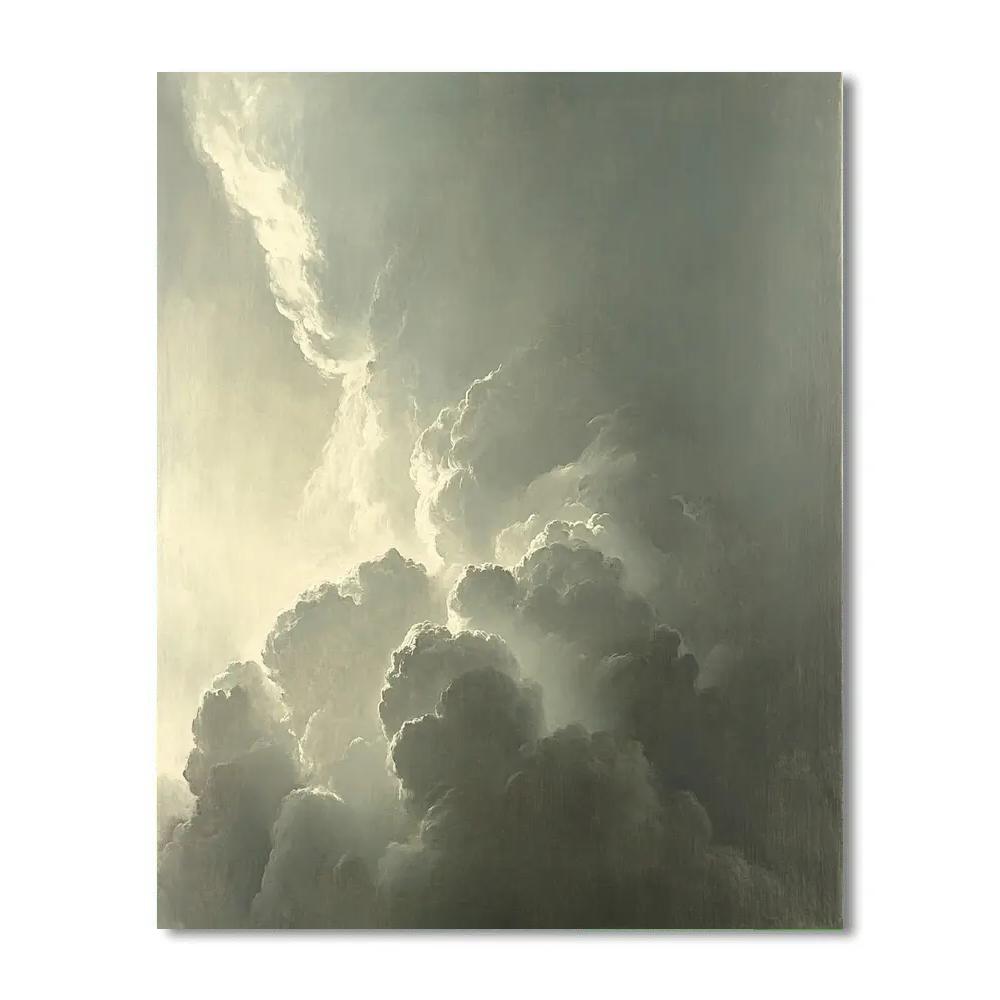Caravaggio Inspired Storm Cloud Reverie Paint by numbers kits