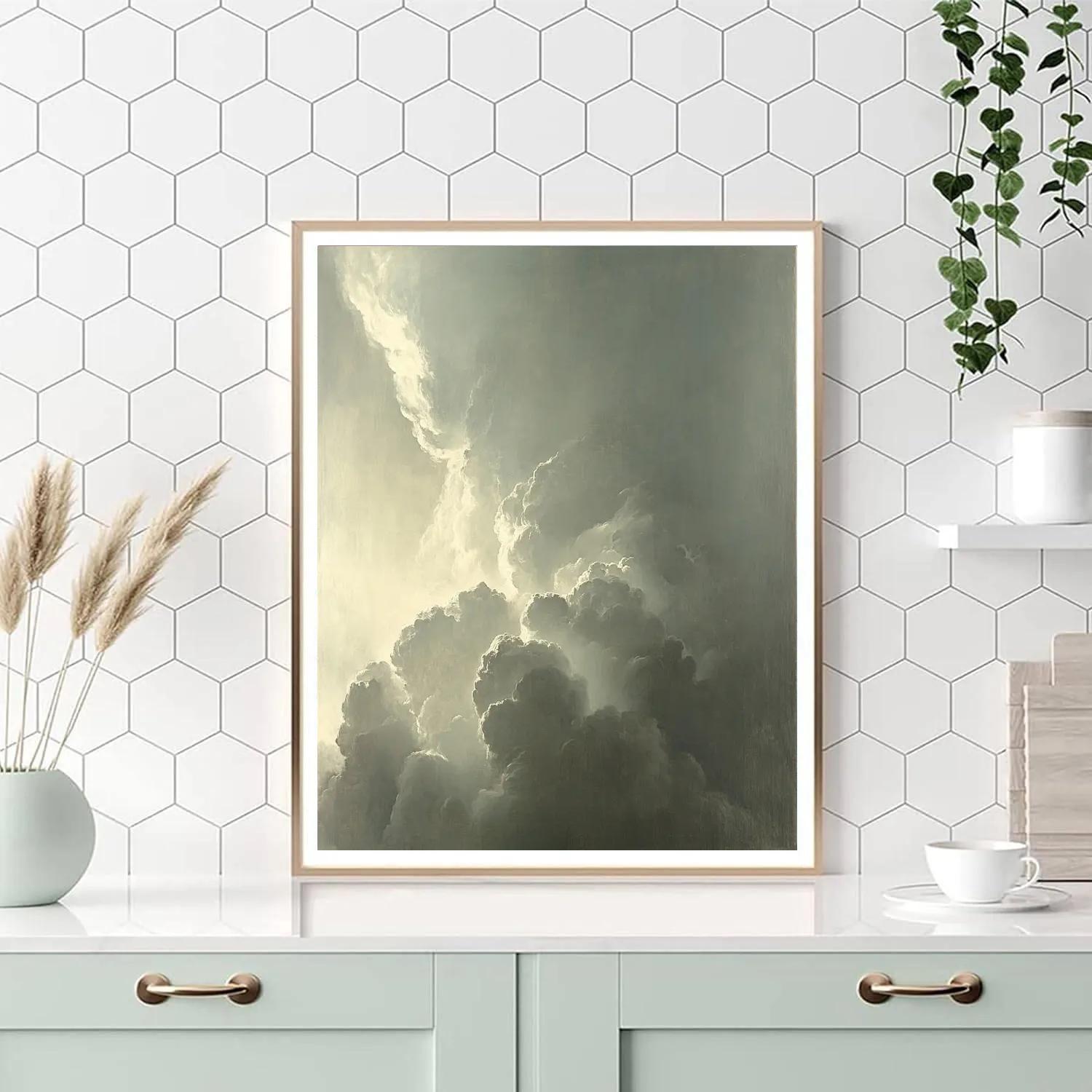 Caravaggio Inspired Storm Cloud Reverie Paint by numbers kits