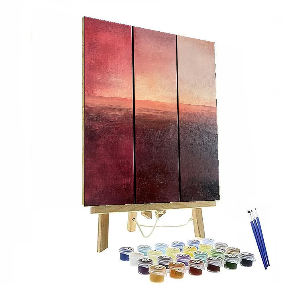 Mark Rothko Inspired Twilight Silence Painting by numbers kit