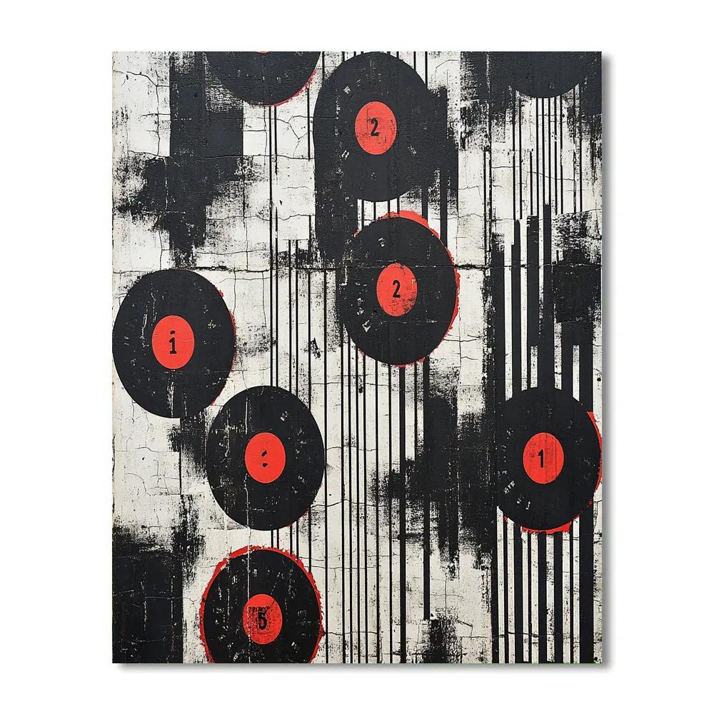 Banksy Inspired Surveillance Void Painting by numbers kit
