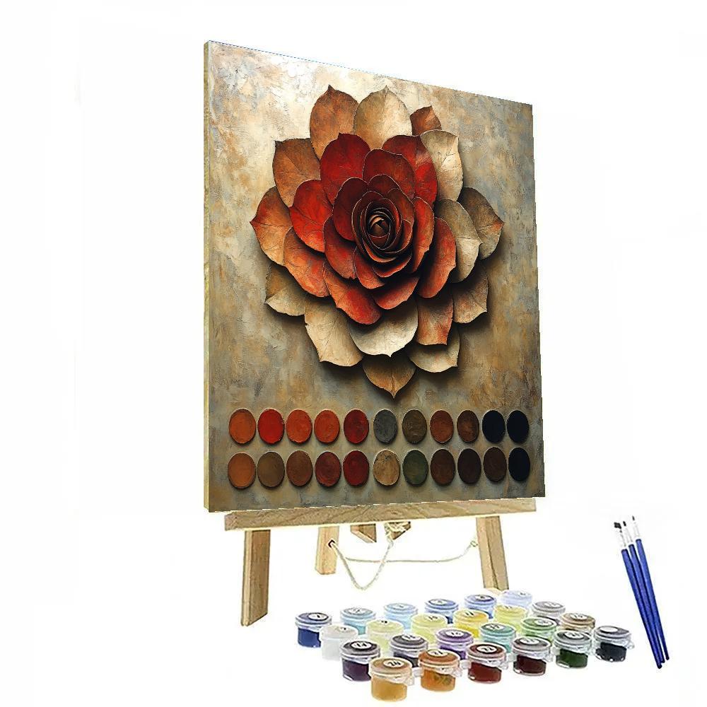 Michelangelo Inspired Celestial Blossom painting number kit