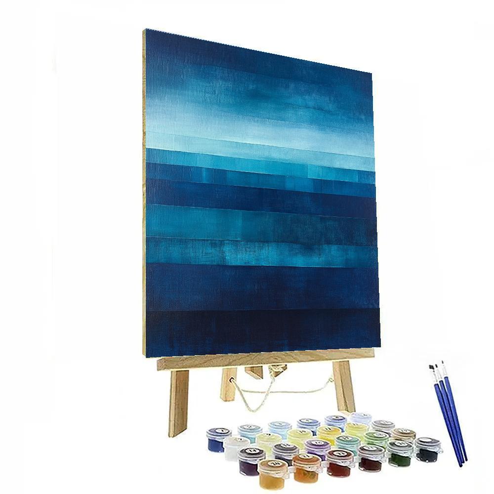 Mark Rothko Inspired Deep Sea Memory Painting by numbers kit