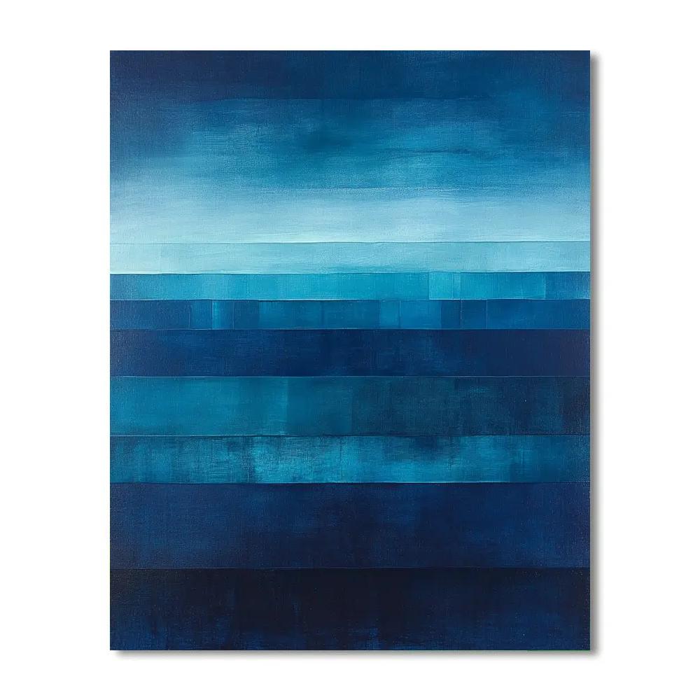 Mark Rothko Inspired Deep Sea Memory Painting by numbers kit