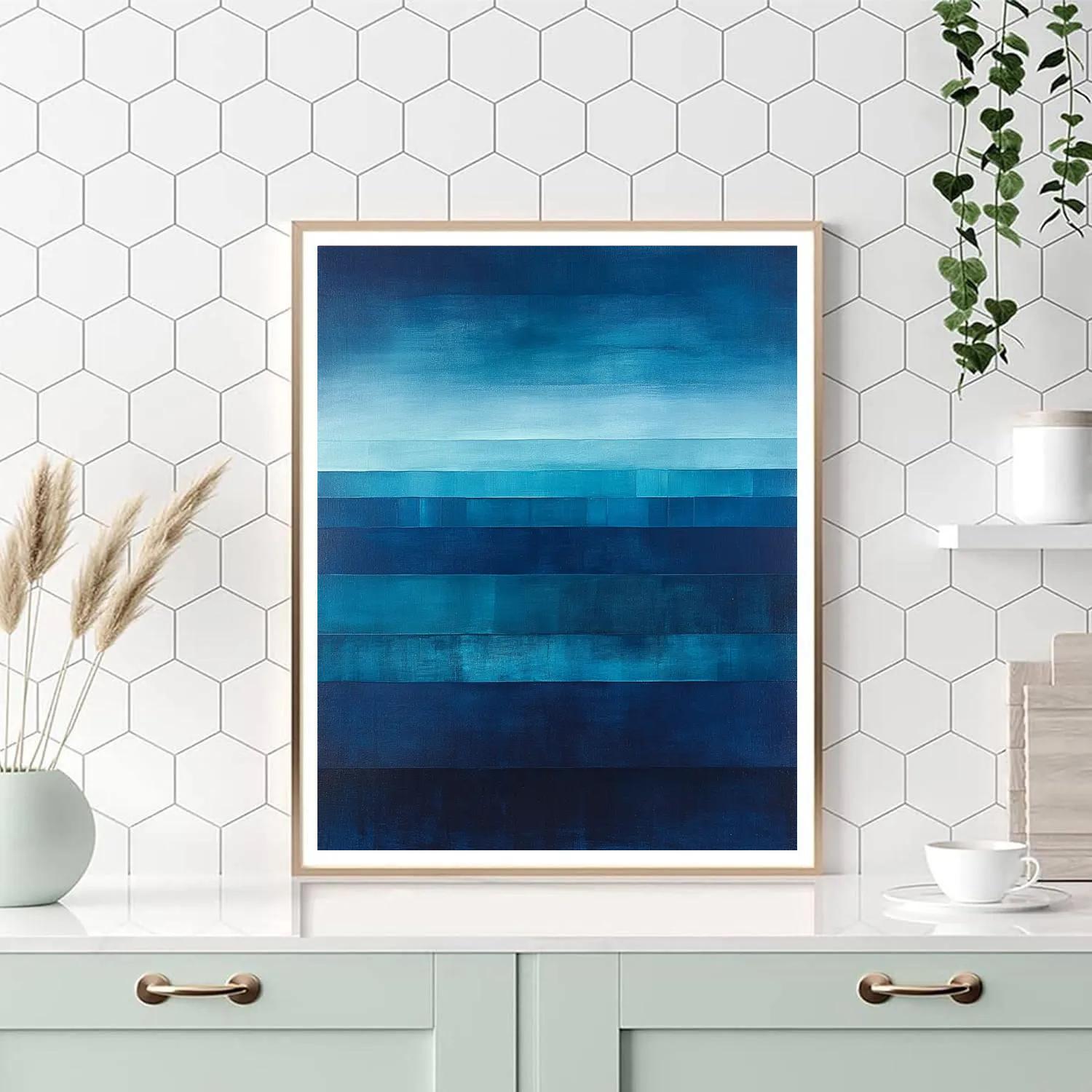 Mark Rothko Inspired Deep Sea Memory Painting by numbers kit