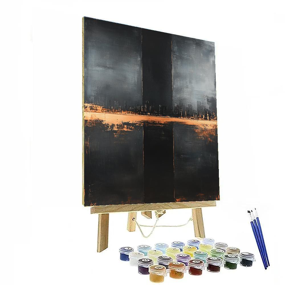 Mark Rothko Inspired Urban Dusk Paint by numbers kits