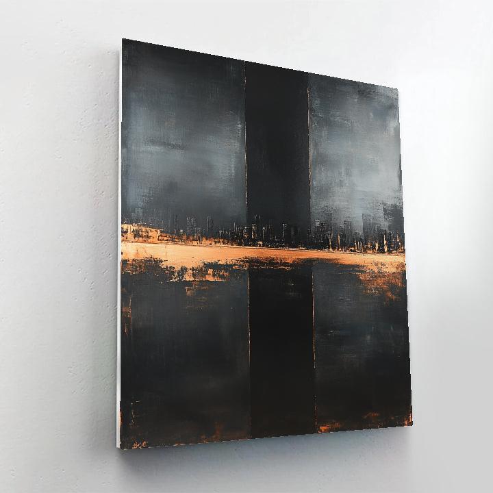 Mark Rothko Inspired Urban Dusk Paint by numbers kits