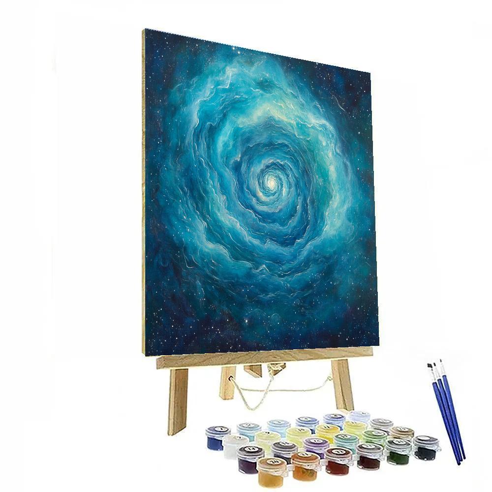 Michelangelo Inspired Celestial Labyrinth Painting by numbers kit