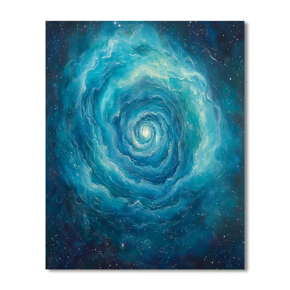 Michelangelo Inspired Celestial Labyrinth Painting by numbers kit