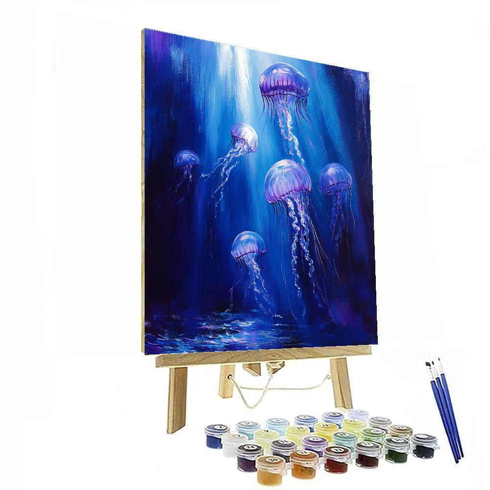 Caravaggio Inspired Deep Sea Dusk paint by color