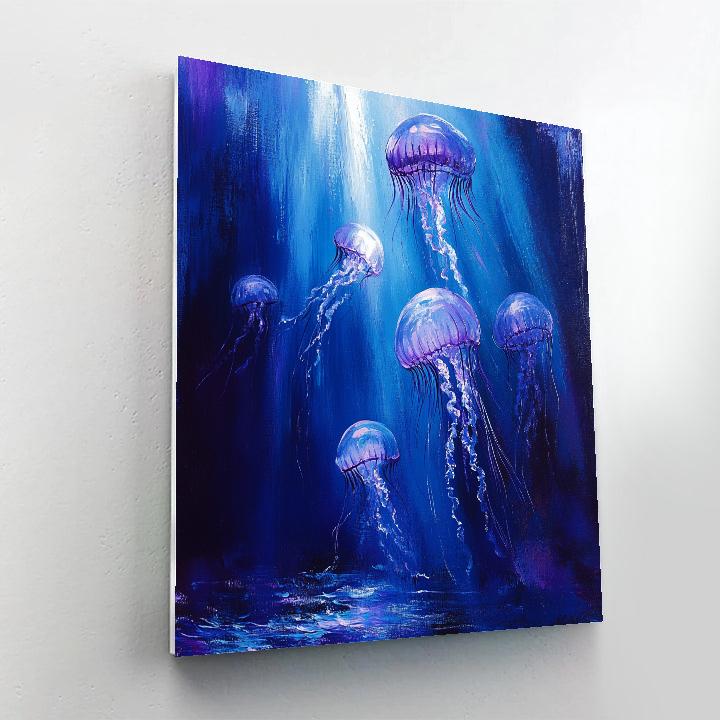 Caravaggio Inspired Deep Sea Dusk paint by color