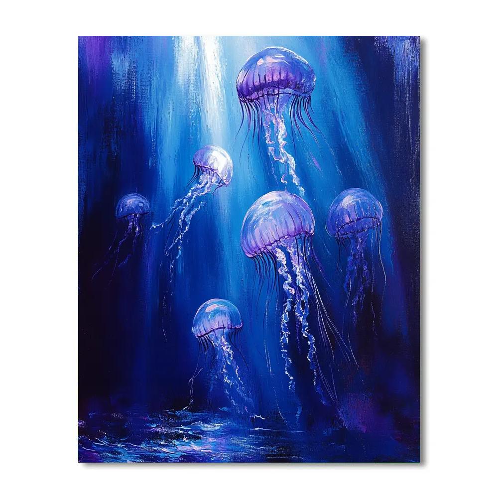 Caravaggio Inspired Deep Sea Dusk paint by color