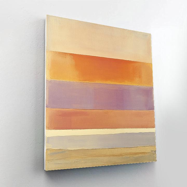 Mark Rothko Inspired Desert Solitude Paint by numbers kits