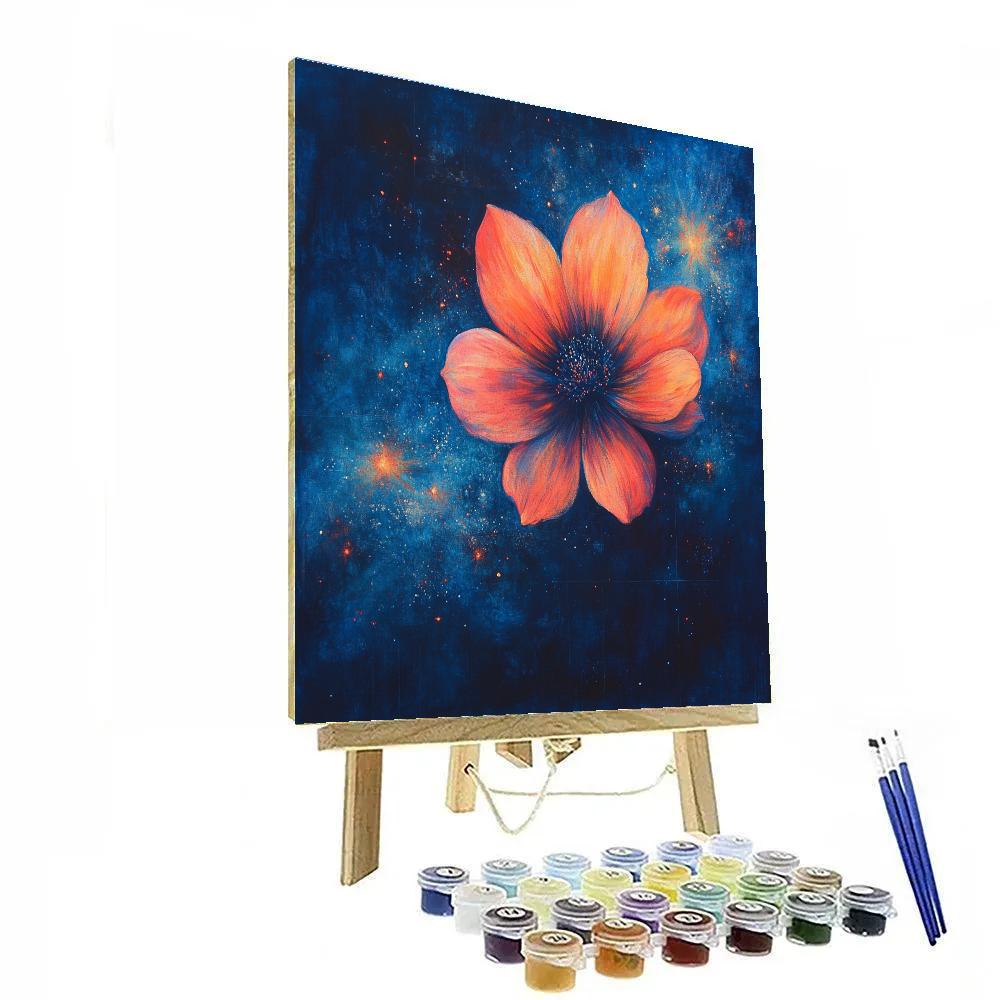 Edgar Degas Inspired Celestial Blossom paint by numbers