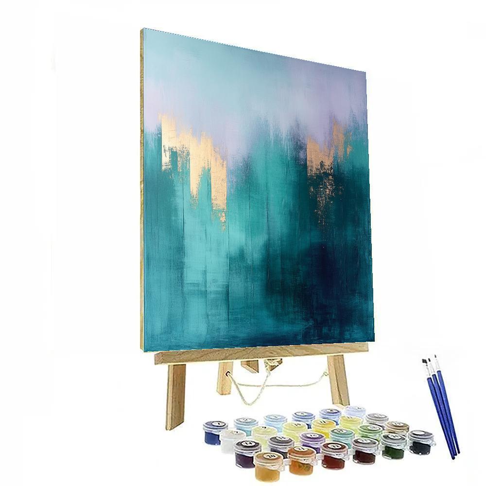 Mark Rothko Inspired Aurora Meditation Paint by numbers kits