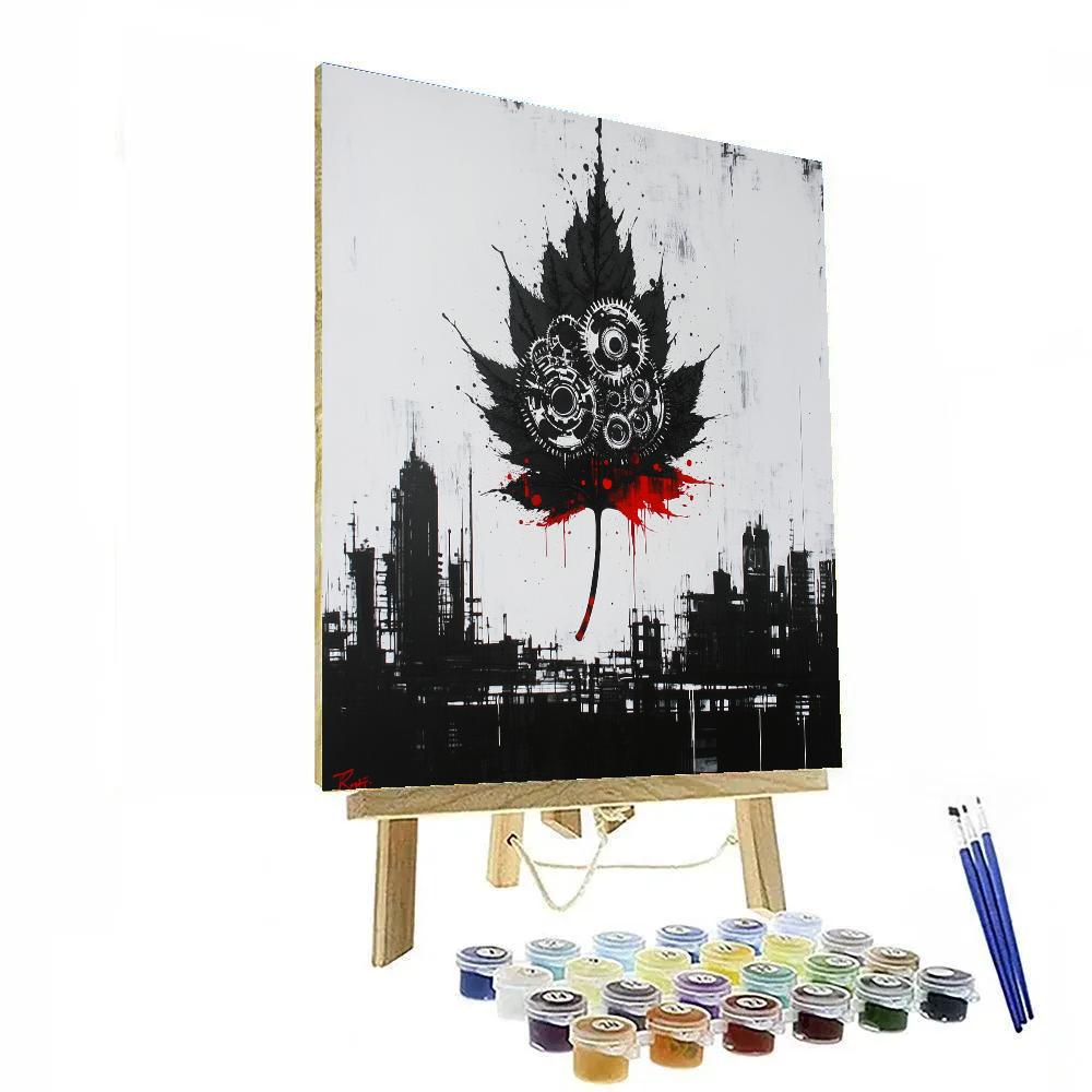 Banksy Inspired Environmental Resilience Paint by numbers kits