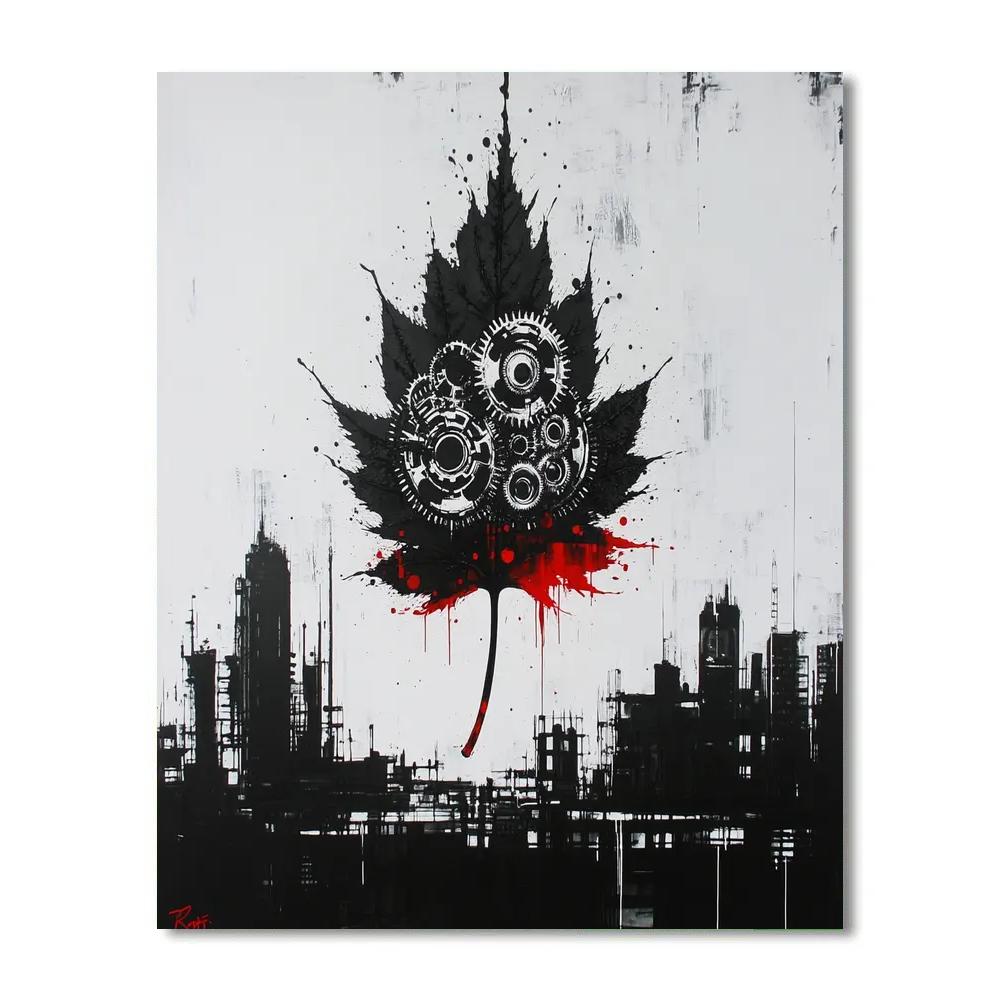 Banksy Inspired Environmental Resilience Paint by numbers kits