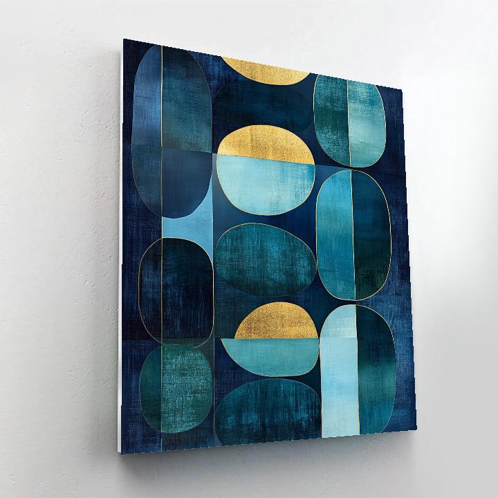 Paul Klee Inspired Aquatic Chorus paint by number