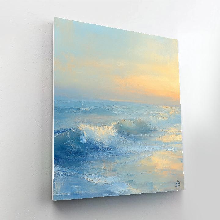 Edgar Degas Inspired Ocean Mist Painting by numbers kit
