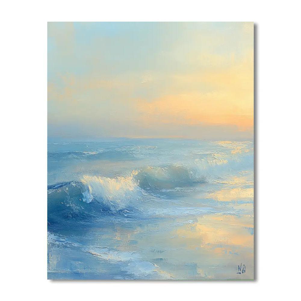 Edgar Degas Inspired Ocean Mist Painting by numbers kit