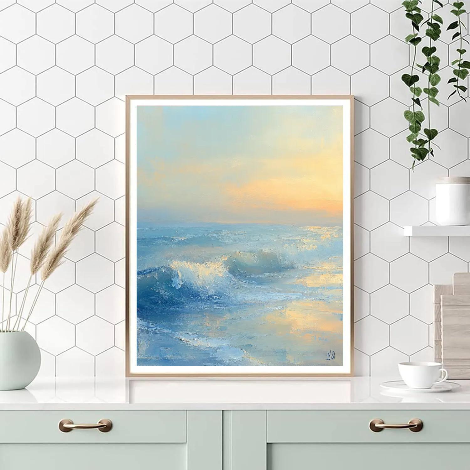 Edgar Degas Inspired Ocean Mist Painting by numbers kit