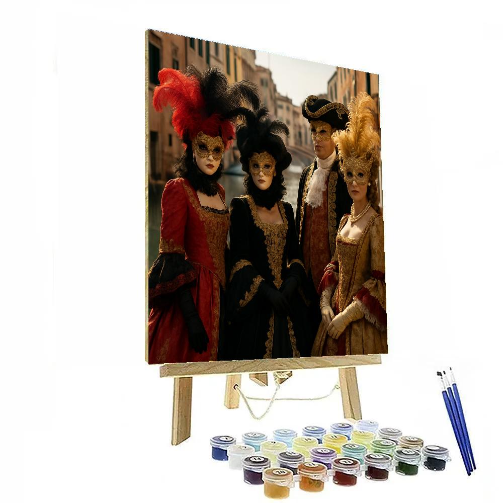 Carnival In Venice Numbered painting kits