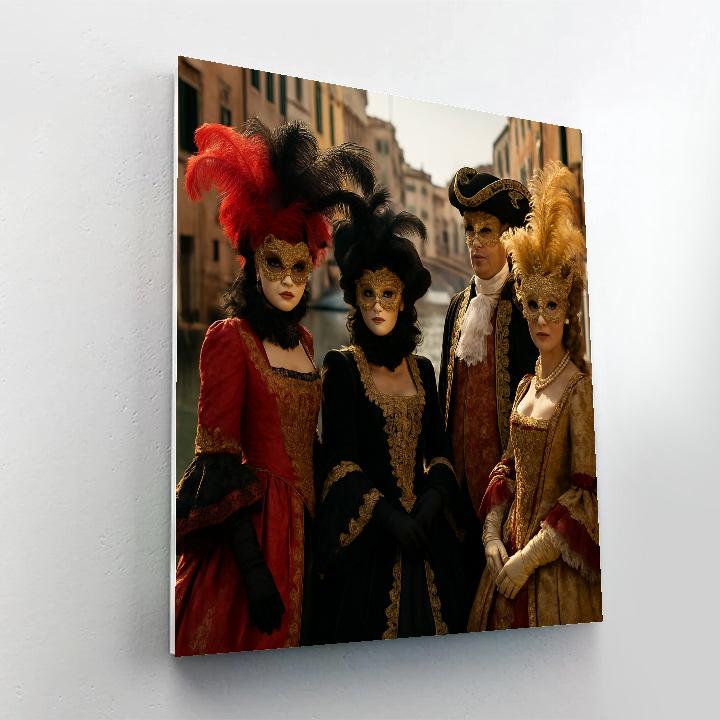 Carnival In Venice Numbered painting kits