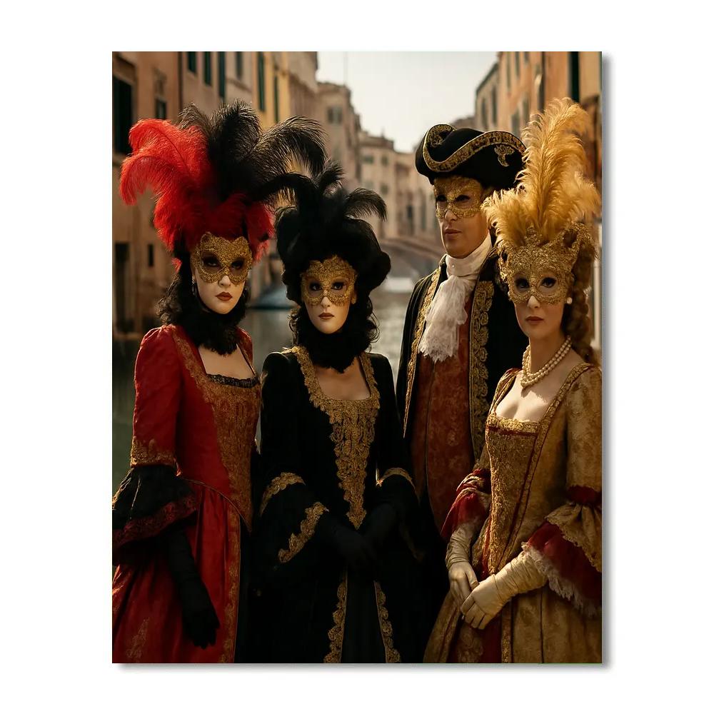 Carnival In Venice Numbered painting kits