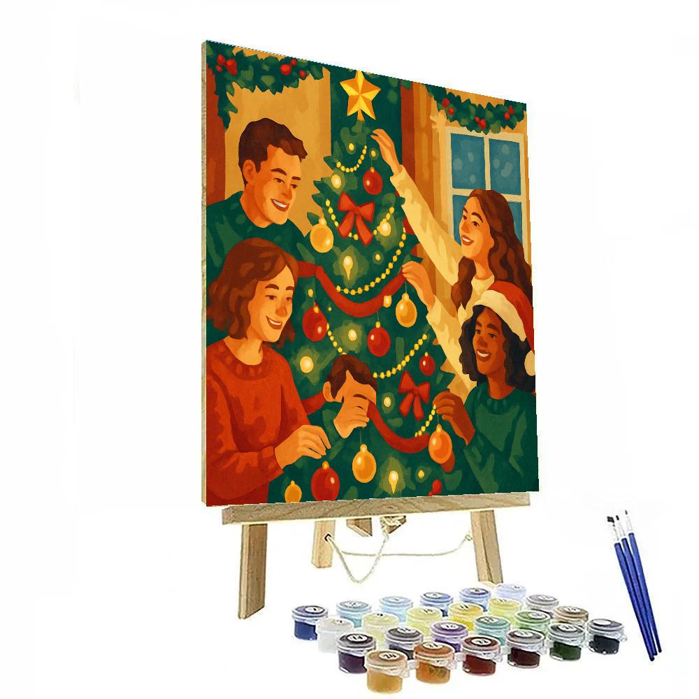 Ornamented Evening Number painting