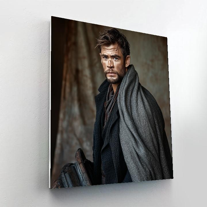 Chris Hemsworth: Echoes Of The Thunderbound Voyager paint by number
