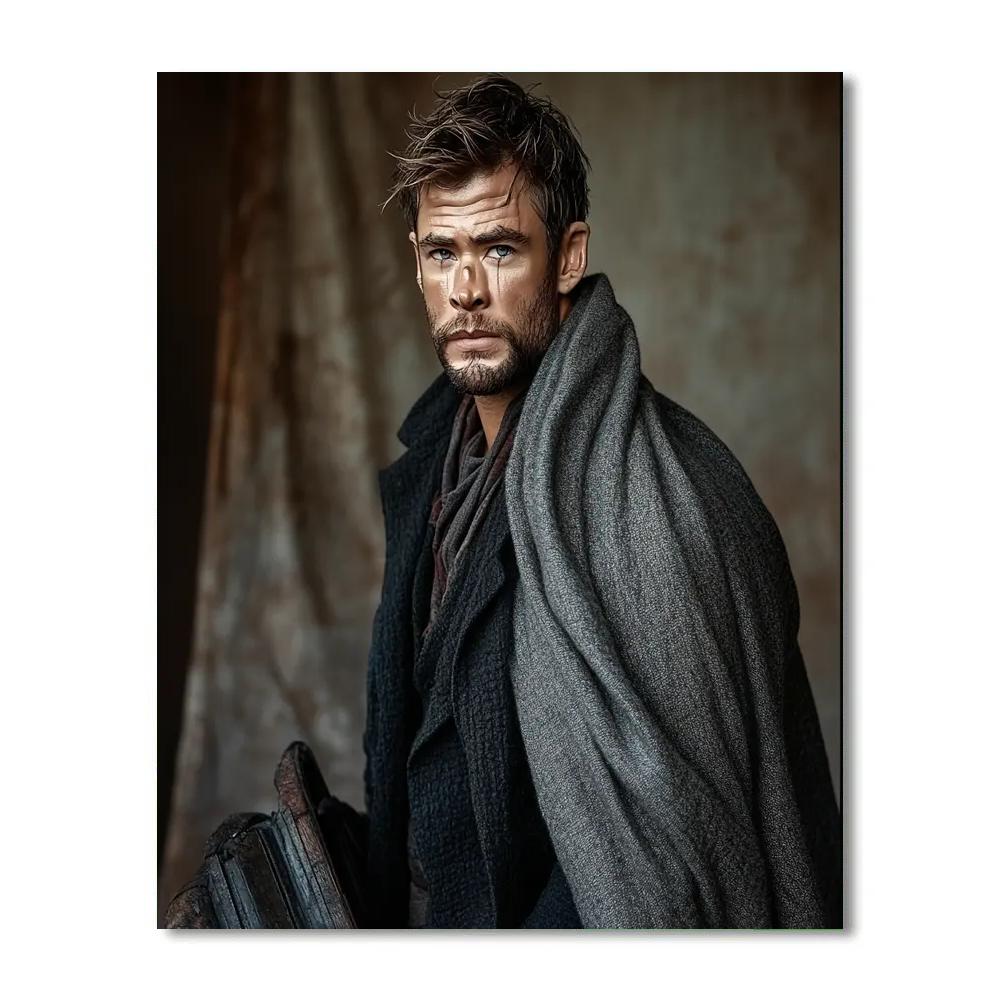 Chris Hemsworth: Echoes Of The Thunderbound Voyager paint by number