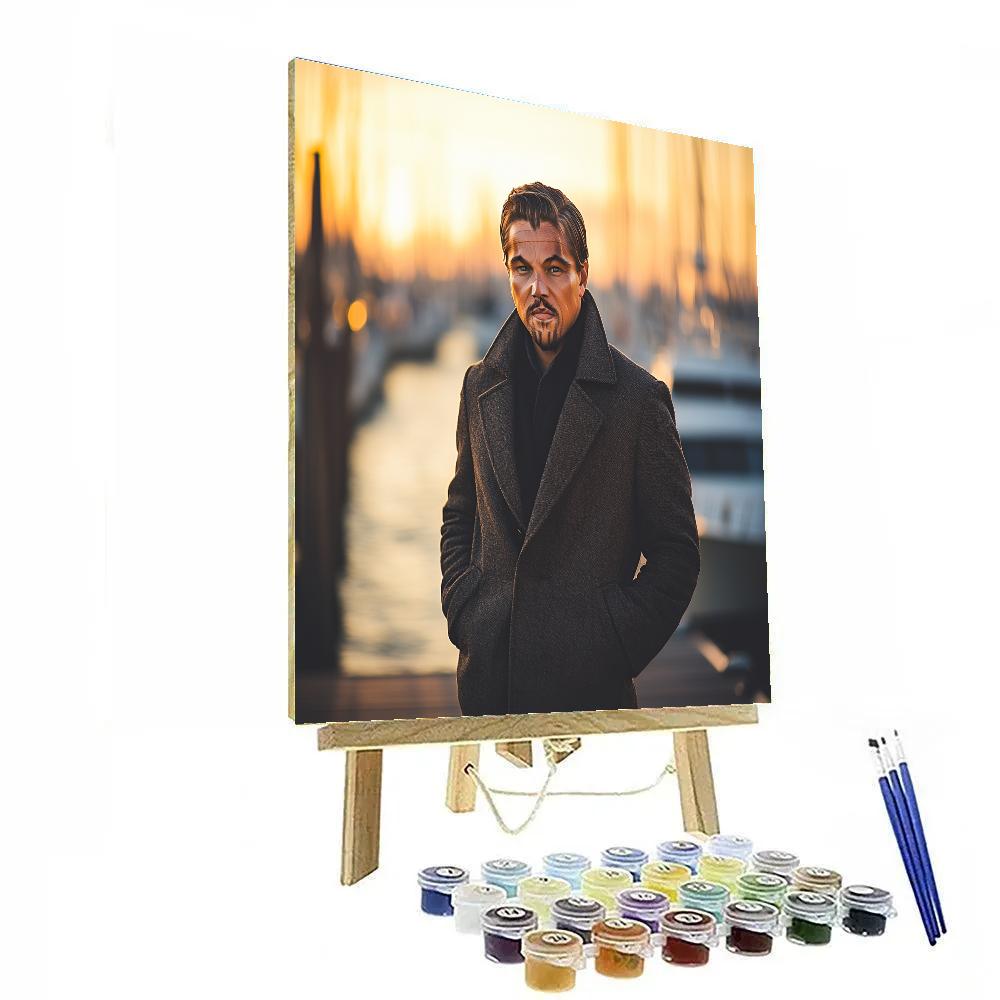 Leonardo DiCaprio: Charting The Tempest Of Ambition Paint by numbers kits