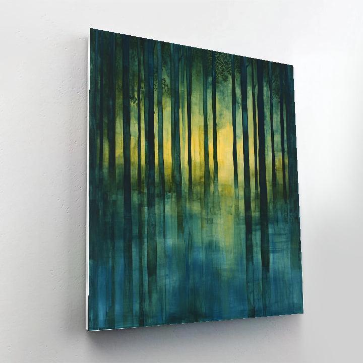 Max Ernst Inspired Arboreal Memory Field Paint by numbers art