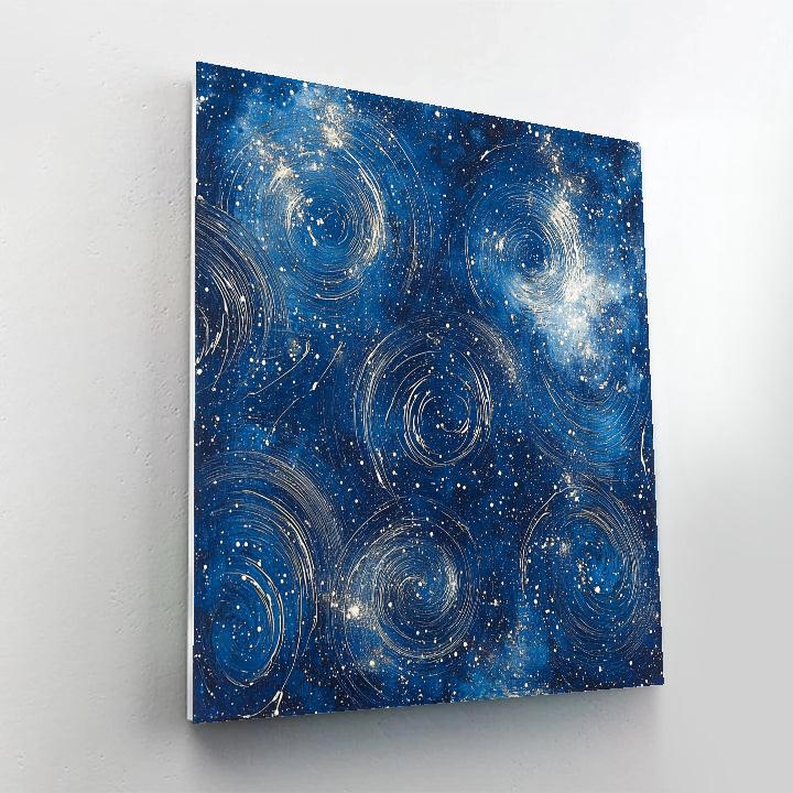 Jackson Pollock Inspired Celestial Drift Paint by numbers kits