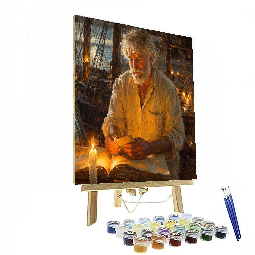 Rembrandt Inspired Old Shipwright Paint by numbers kits