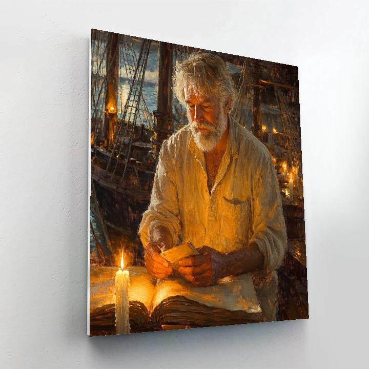 Rembrandt Inspired Old Shipwright Paint by numbers kits