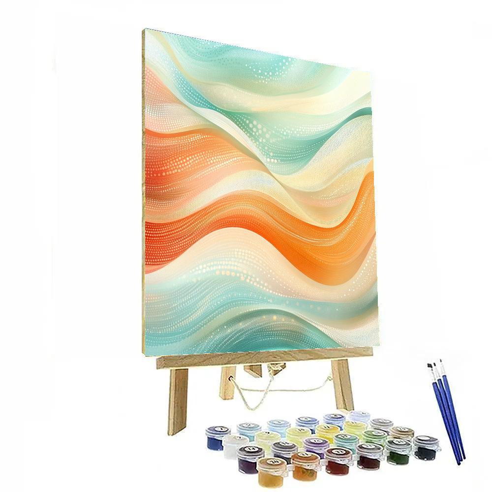 Georges Seurat Inspired Chromatic Breeze paint by number