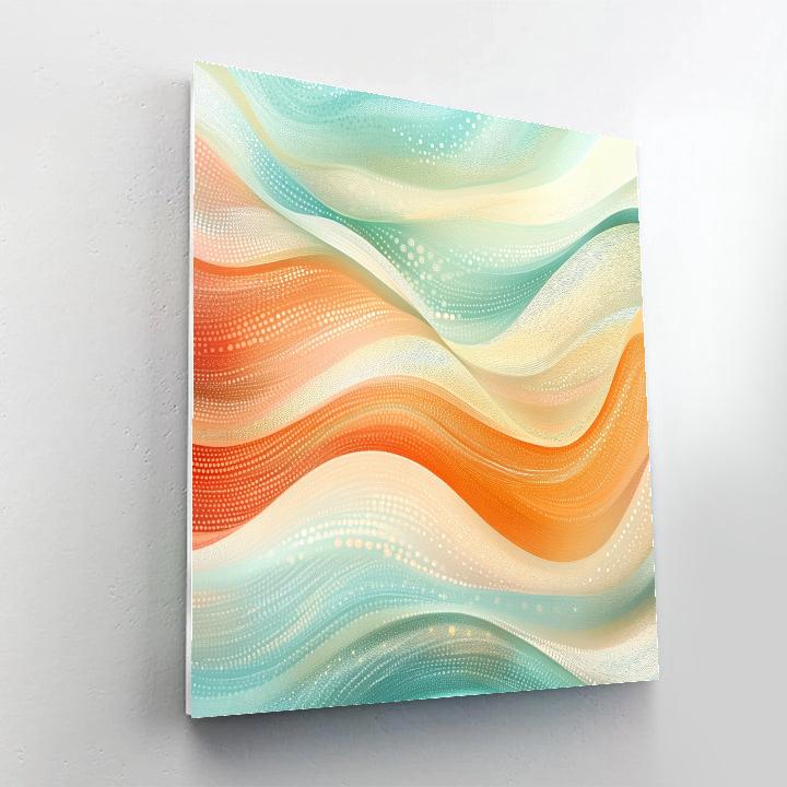 Georges Seurat Inspired Chromatic Breeze paint by number